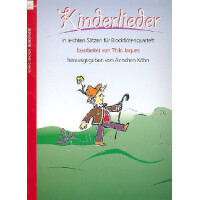 Kinderlieder in leichten Sätzen für