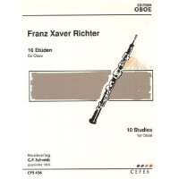 10 Etüden für Oboe (Saxophon)
