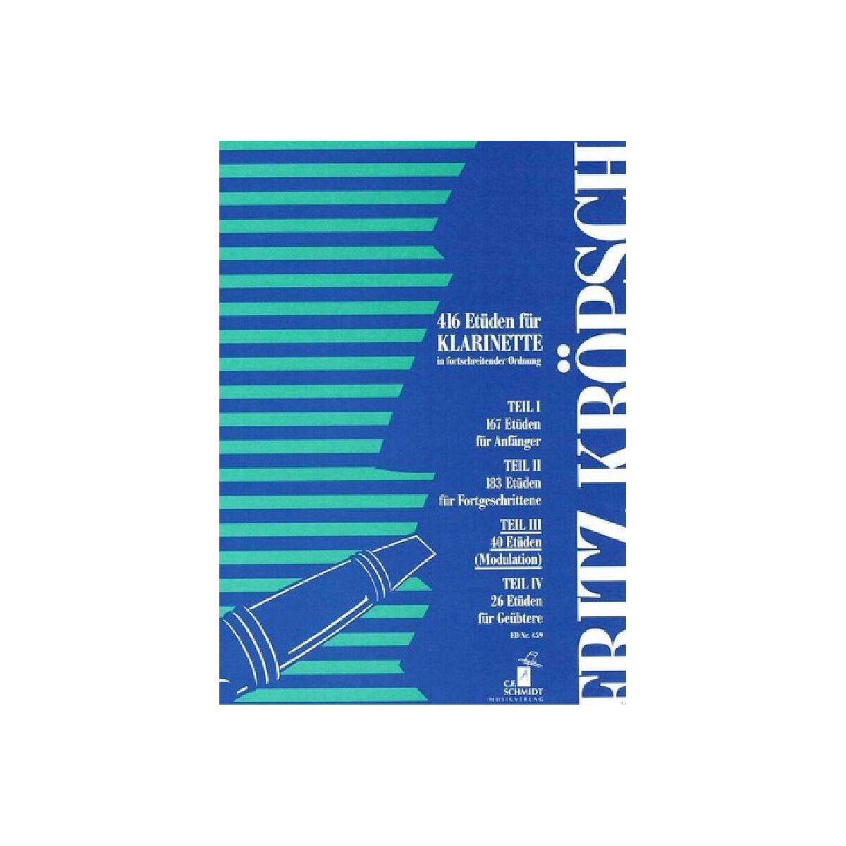 40 Etüden zur Modulation für Klarinette