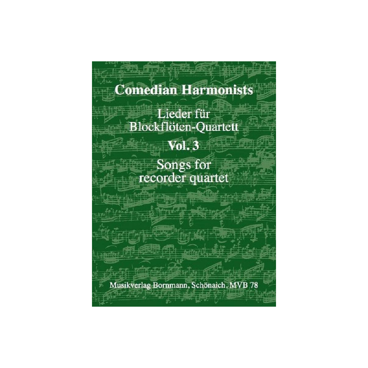Lieder für Blockflöten-Quartet box