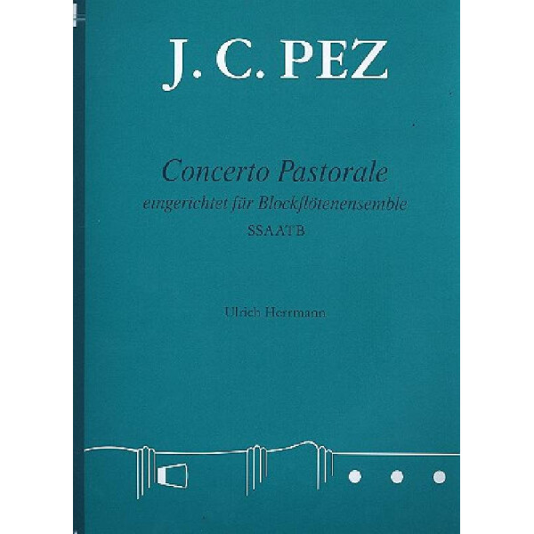 Concerto pastorale für 6 Blockflöten (SSAATB)
