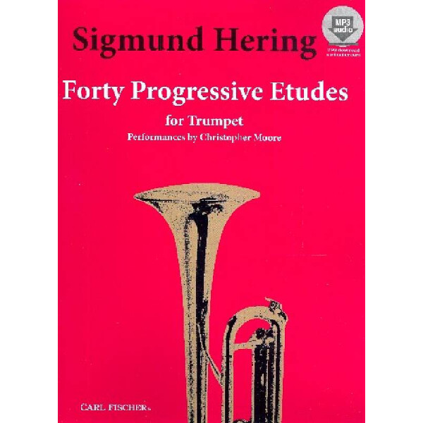 40 progressive Etudes (+Online Audio)
