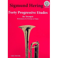 40 progressive Etudes (+Online Audio)