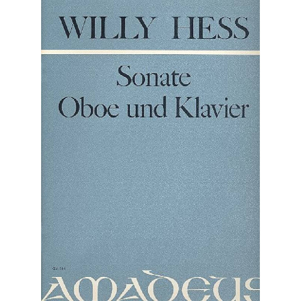 Sonate C-Dur op.44 für Oboe und Klavier