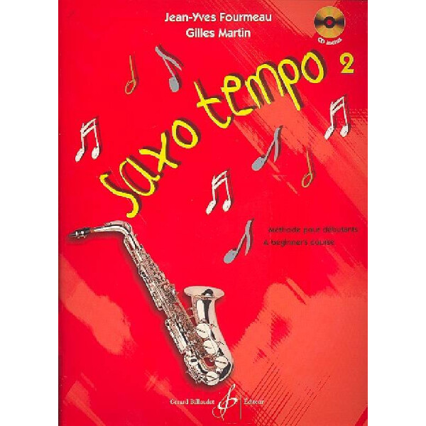 Saxo tempo vol.2 (+CD) methode
