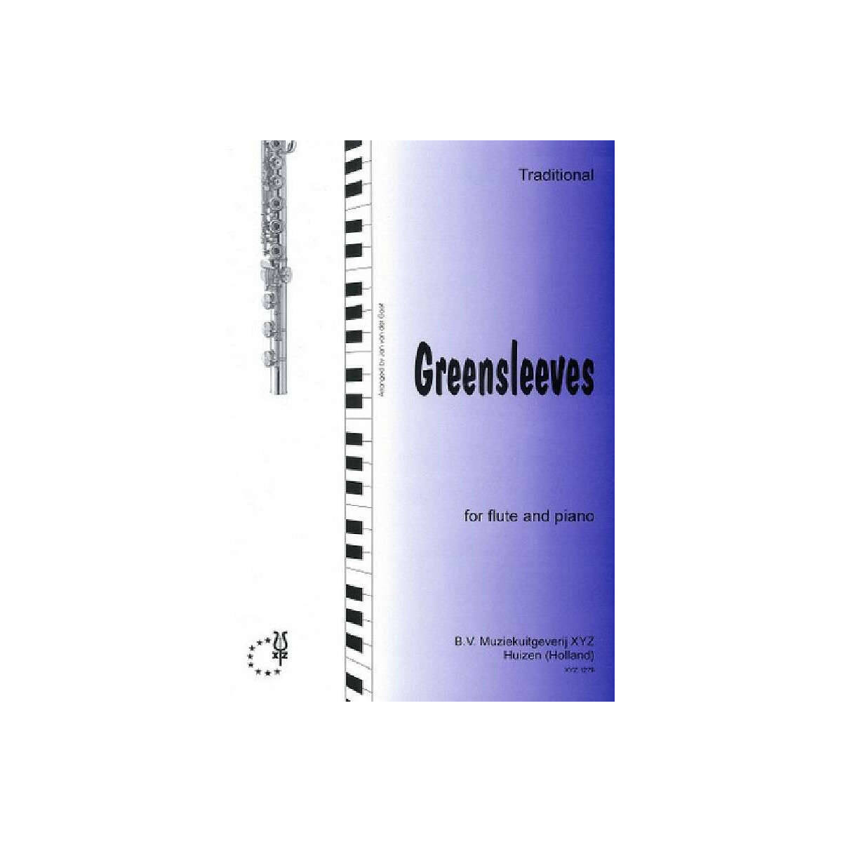 Greensleeves for flute and piano