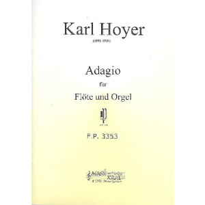 Adagio f&uuml;r Fl&ouml;te und Orgel