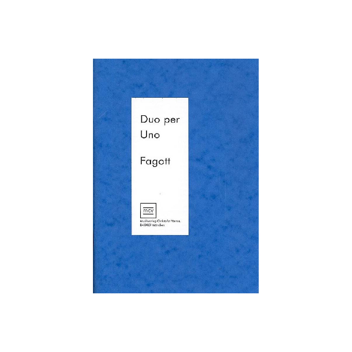 Duo per uno  (+CD) für Fagott