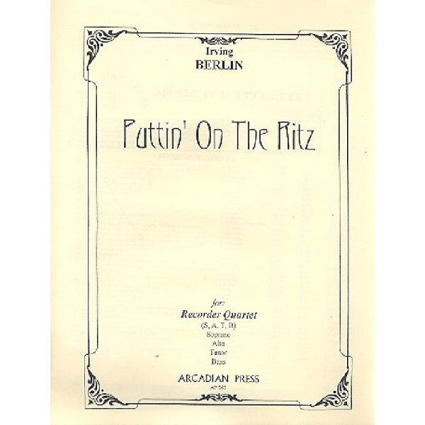 Puttin on the Ritz for