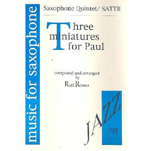 3 Miniatures for Paul