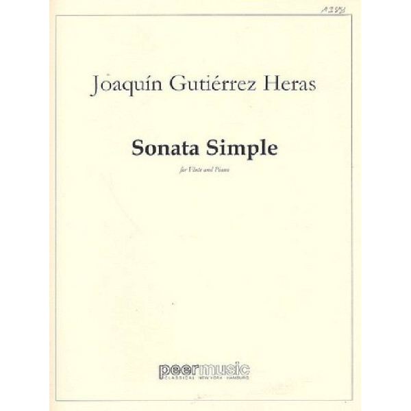 Sonata simple for flute and piano