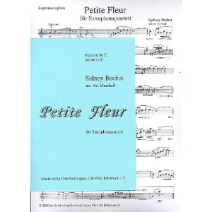 Petite fleur für 4 Saxophone (SATB)