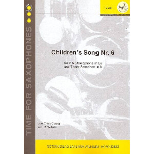 Childrens Song no.6 für 3 Saxophone (AAT)