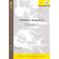 Childrens Song no.6 für 3 Saxophone (AAT)