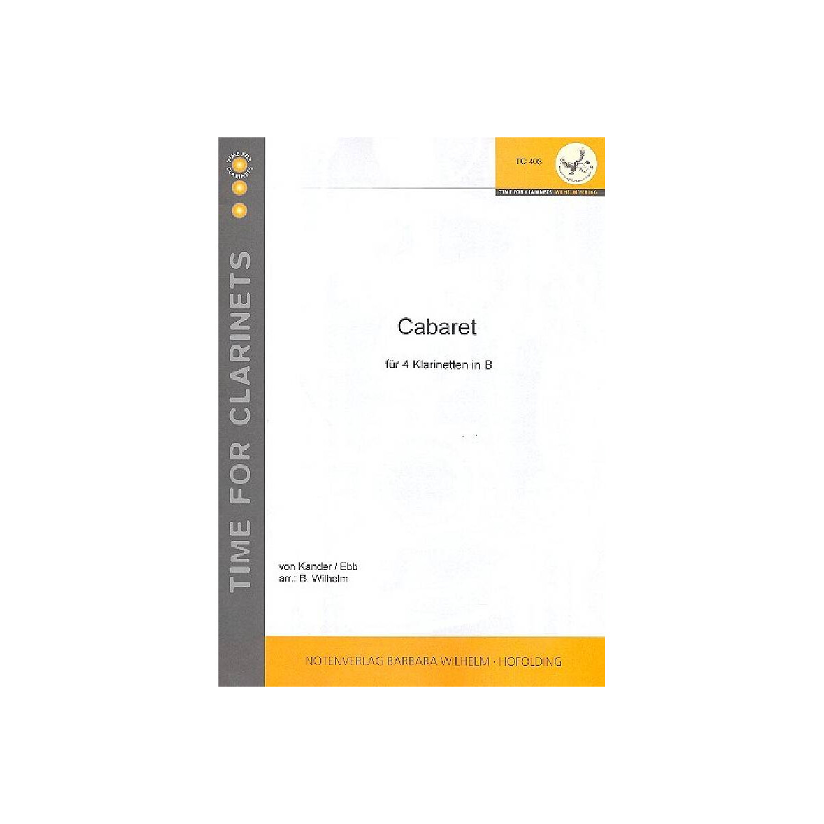 Cabaret für 4 Klarinetten box