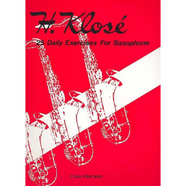 25 Daily Exercises for saxophone