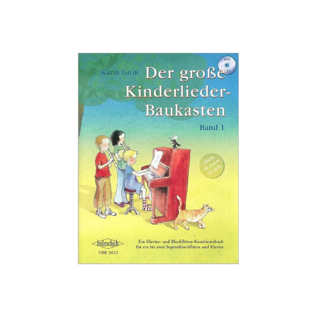 Der gro&szlig;e Kinderliederbaukasten Band 1 (+CD)