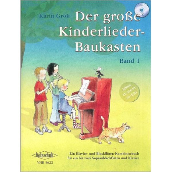Der große Kinderliederbaukasten Band 1 (+CD)