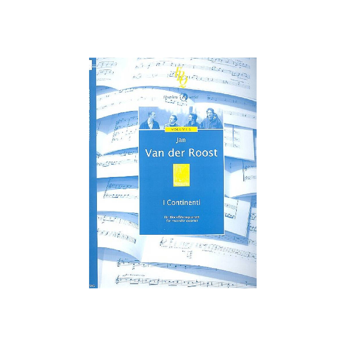 I Continenti für 4 Blockflöten