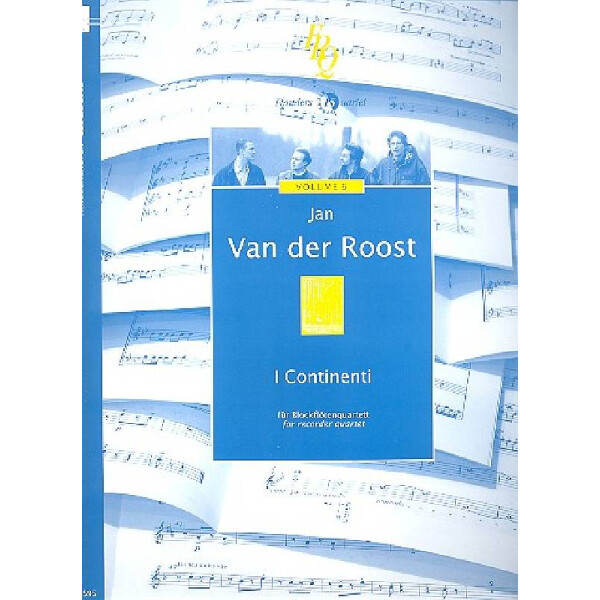I Continenti für 4 Blockflöten