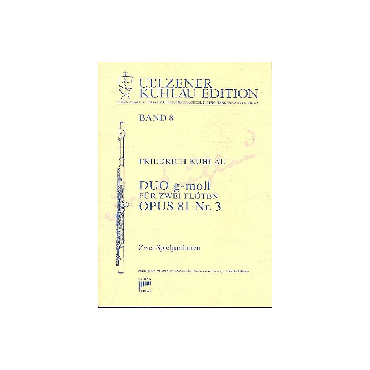 Duo g-Moll op.81,3 für 2 Flöten