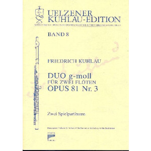 Duo g-Moll op.81,3 f&uuml;r 2 Fl&ouml;ten
