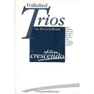 Volkslied Trios: für 3 Posaunen