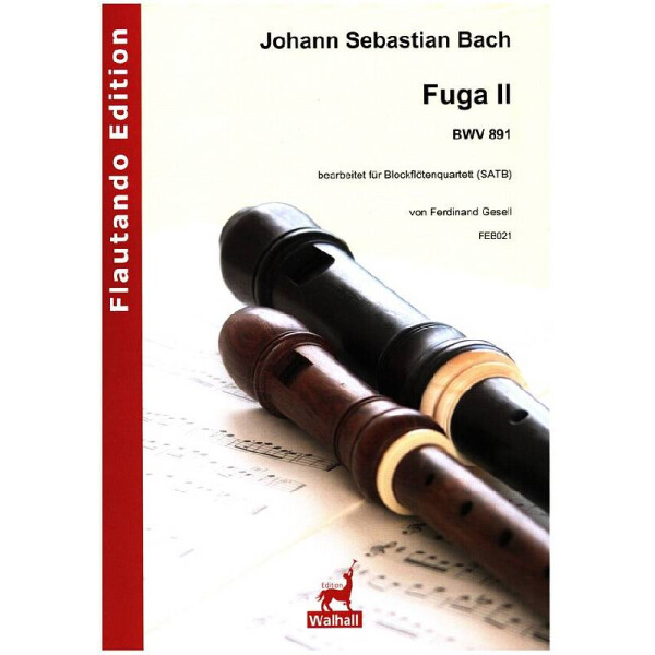 Fuge Nr.22 aus dem Wohltemperierten Klavier 2 BWV891