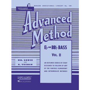 Advanced method vol.2 for bass in Eb or Bb