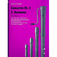 Der Herbst op.8,3 für