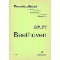 Sextett op.71 für 3 Klarinetten,