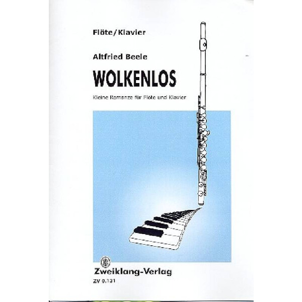 Wolkenlos für Flöte und Klavier