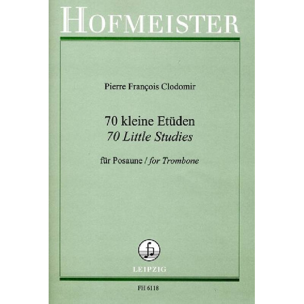 70 kleine Etüden für Posaune