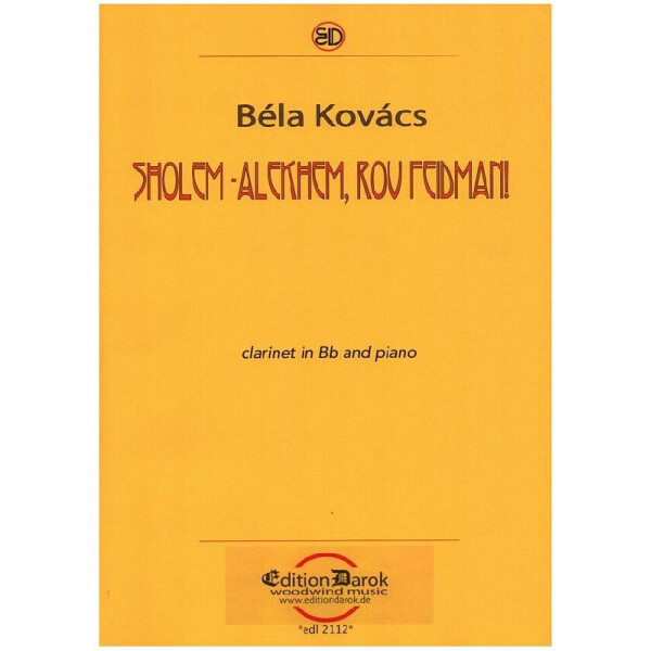 Sholem alekhem rov Feidman