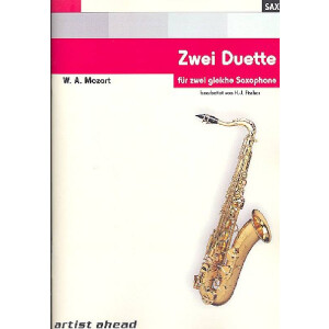 2 Duette für 2 Alt-Saxophone