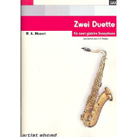 2 Duette für 2 Alt-Saxophone