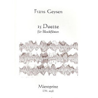 15 Duette für 2 Blockflöten gallery
