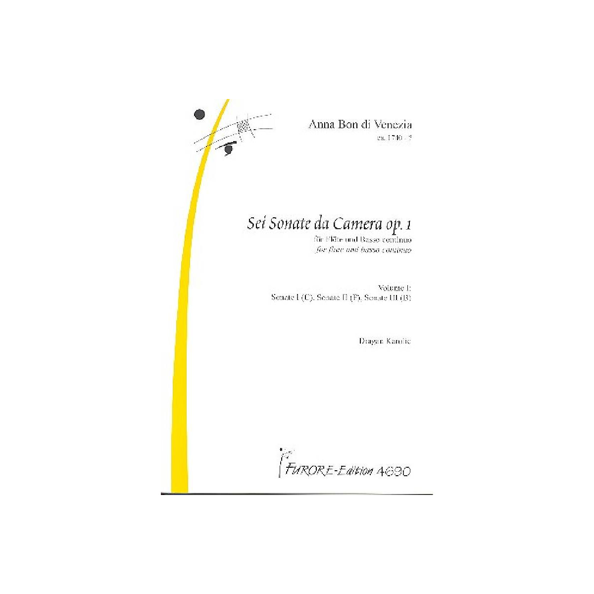 Sei sonate da camera op.1 box