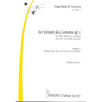 Sei sonate da camera op.1