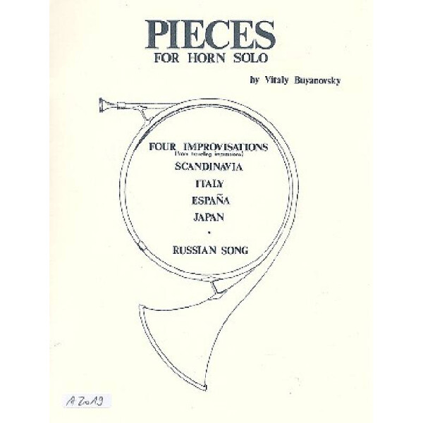 4 Improvisations from travelling Impressions