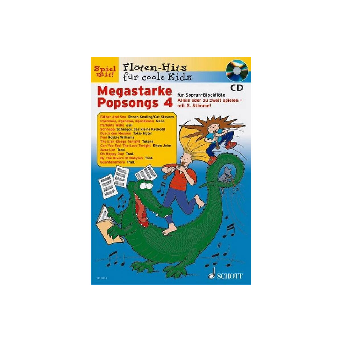 Megastarke Popsongs Band 4 (+CD) box