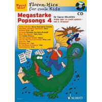 Megastarke Popsongs Band 4 (+CD)