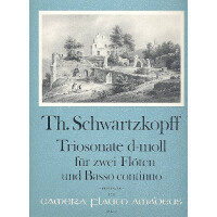 Triosonate d-Moll für 2 Flöten