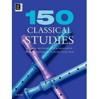 150 classical studies for alto recorder