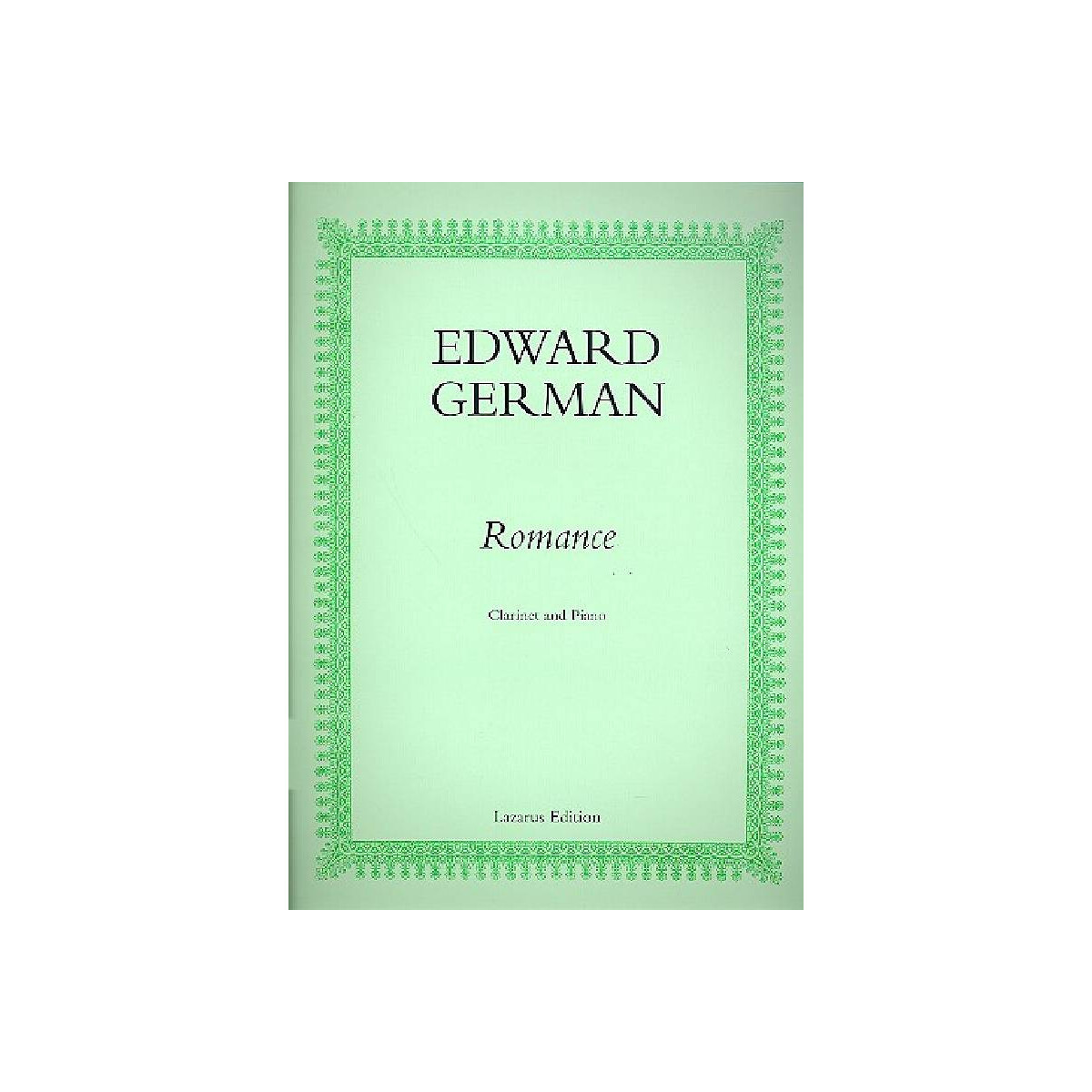 Romance for clarinet and piano box