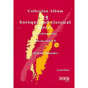 75 baroque and classical pieces