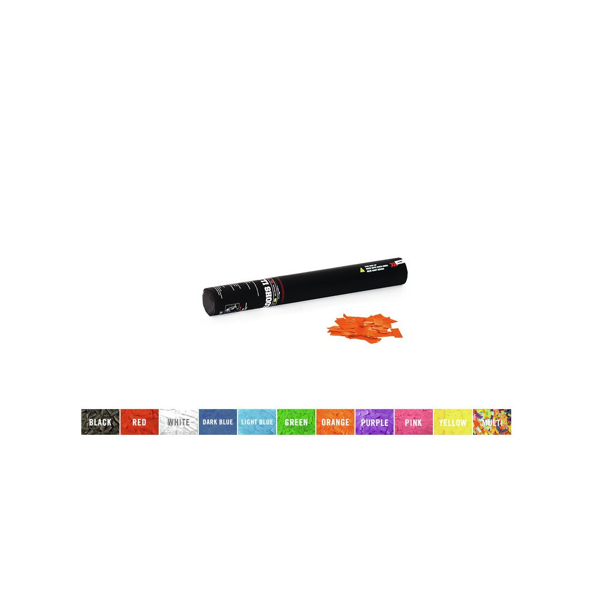 TCM Fx confetti shooter 50cm, orange