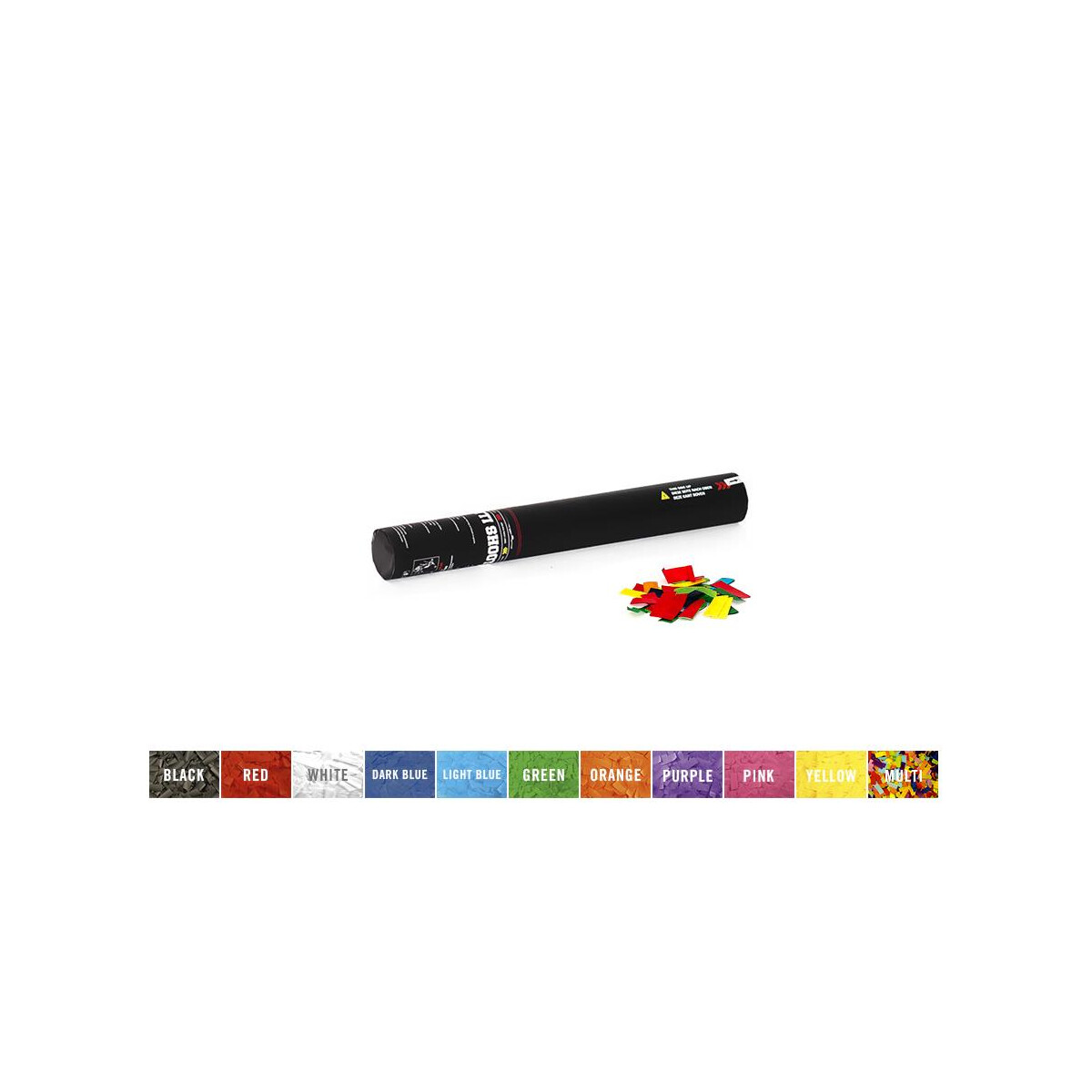 TCM Fx confetti shooter 50cm, multicolored