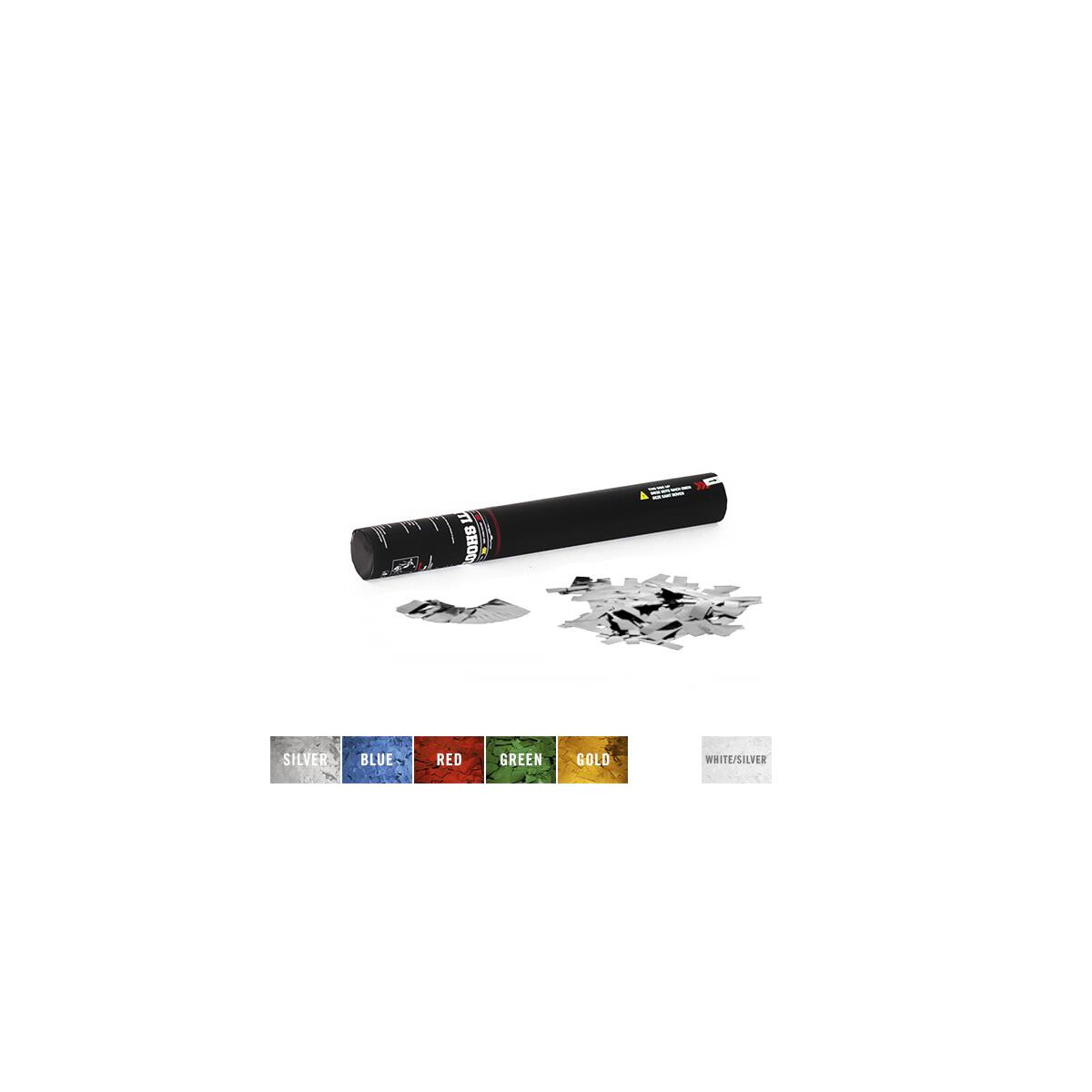 TCM Fx confetti shooter 50cm, silver