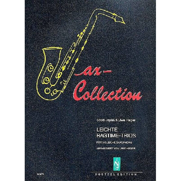 Sax-Collection leichte Ragtime-